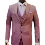 Purple single breasted - Image 3