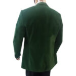 Green velvet tuxedo 3pcs suit - Image 4